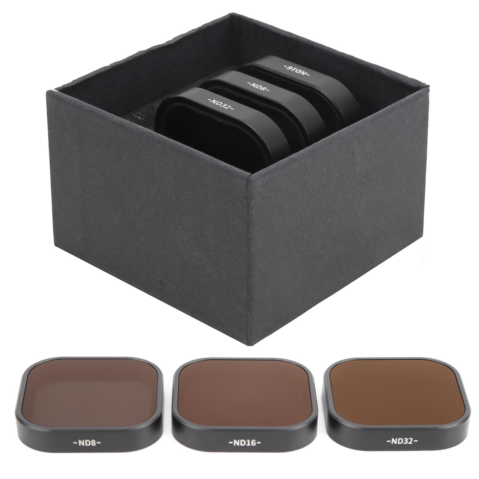 TELESIN Motion Kamera Filter Kit ND 8/16/32 Neutral Dichte Filter Set für GoPro hero9