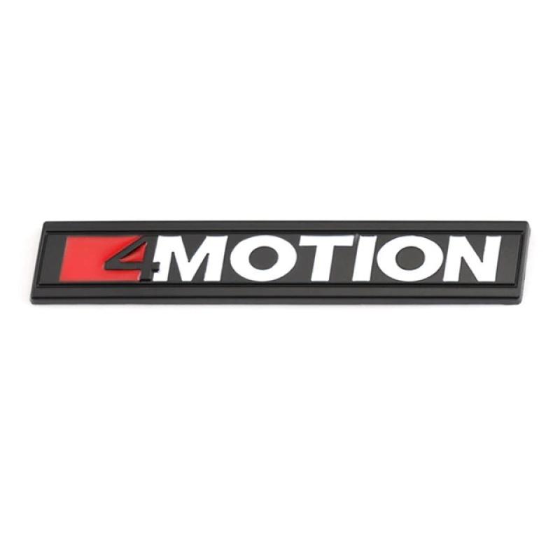 4 Motion Logo Autoaufkleber Emblem Abzeichen Aufkleber Fronthaube Kühlergrill für Mul/tivan Ti/guan GO/LF Po/lo Tigu/an Je/tta Hig/hline 4motion Touareg Badge Sticker schwarz/weiß