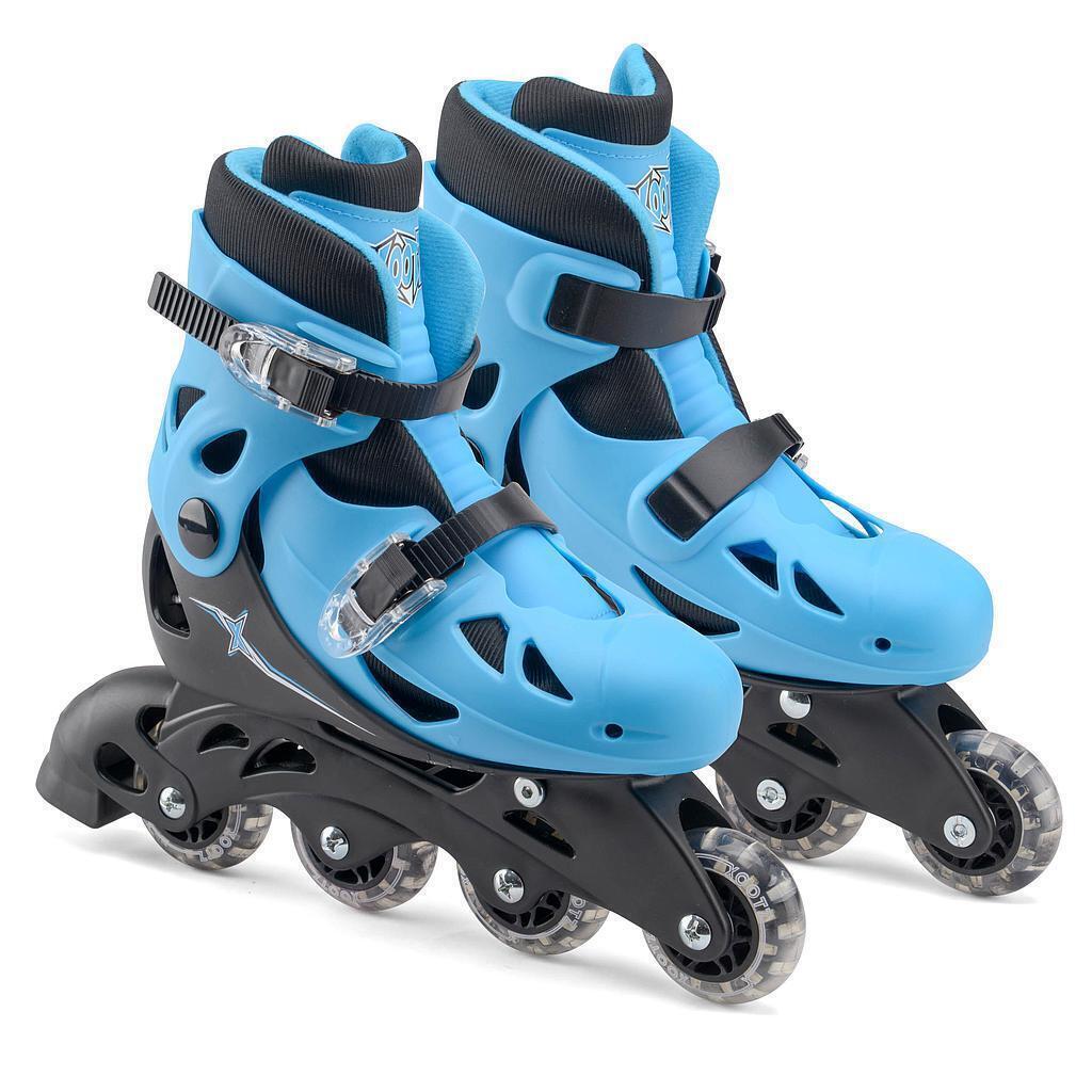 Xootz Kinder/Kinder Inline-Rollschuhe 9 UK blau/schwarz