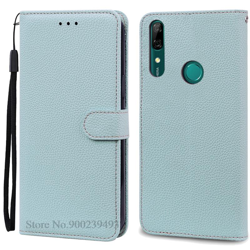 Für Huawei P Smart Z Fall PSmart Z STK-LX1 Leder Brieftasche Buch Abdeckung Telefon Fall Für Huawei P Smart Z Telefon fall Coque Fundas For Huawei P Smart Z hellblaue