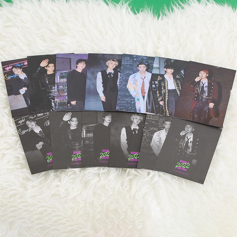 54 Stück Nicht-repetitive Bts Fotokarten Lomo Karten 2022 Tischkalender Geschenk Sammlung für Bts Fans postcard