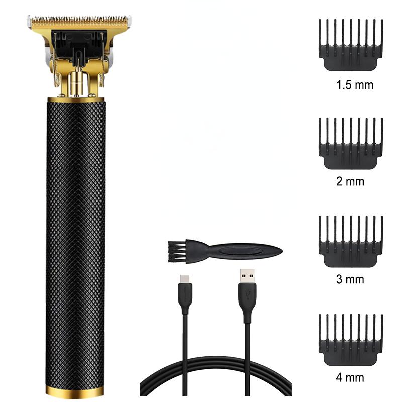 Haarschneider für Männer, Haarschneider, elektrischer Haarschneider, wiederaufladbar, Friseur-Haarschneider gamboge