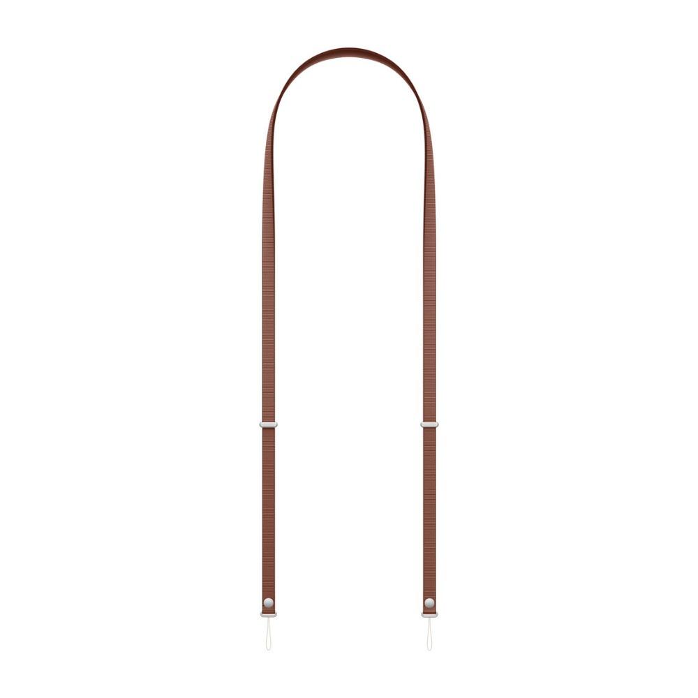 Verstellbare Hülle Magnetisches Handy-Lanyard für iPhone 17/Air/17 Pro Max Handy-Zubehör braun