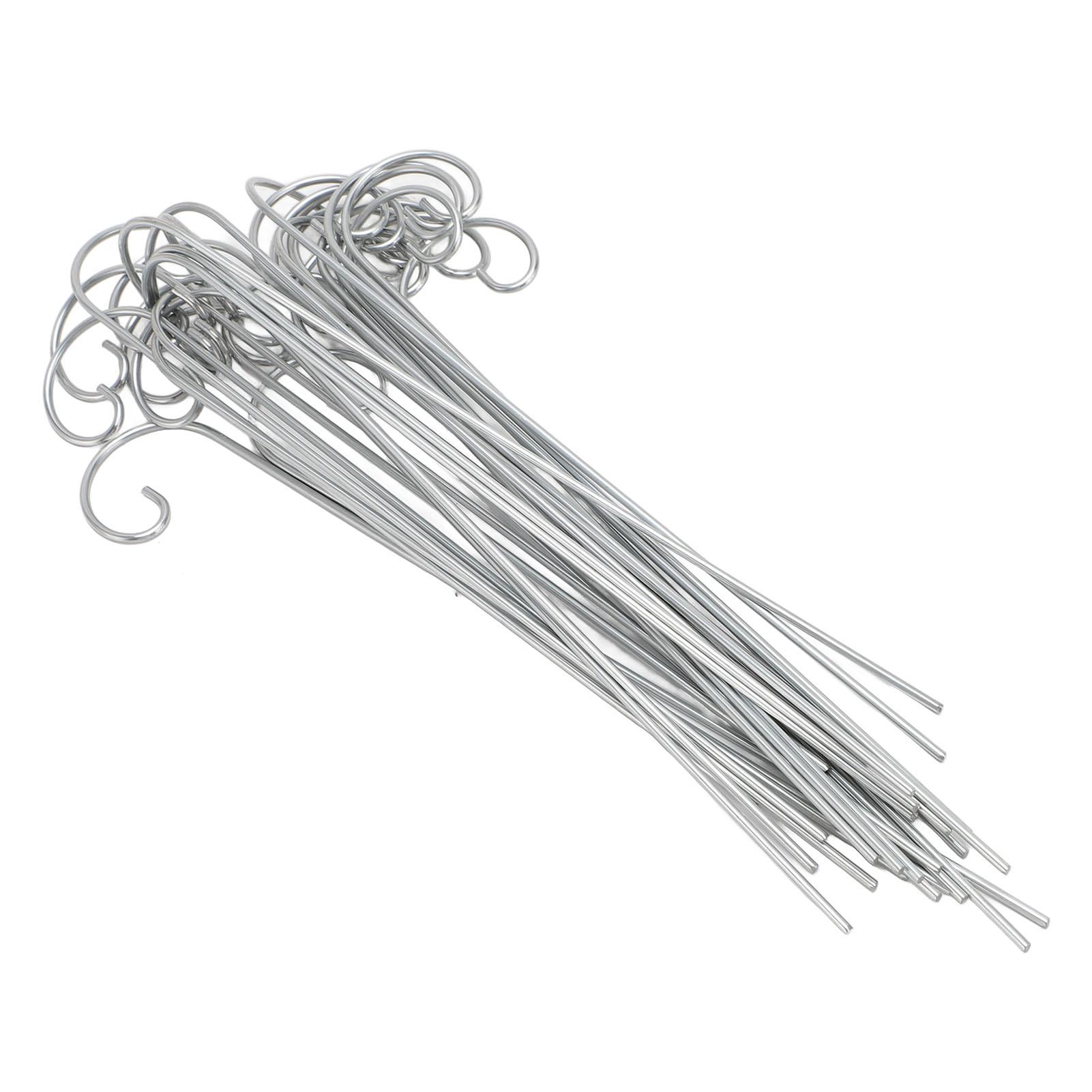 30Pcs Anlage Label Haken Halter Edelstahl Garten Marker Stake Anlage Zeichen für Blumentopf