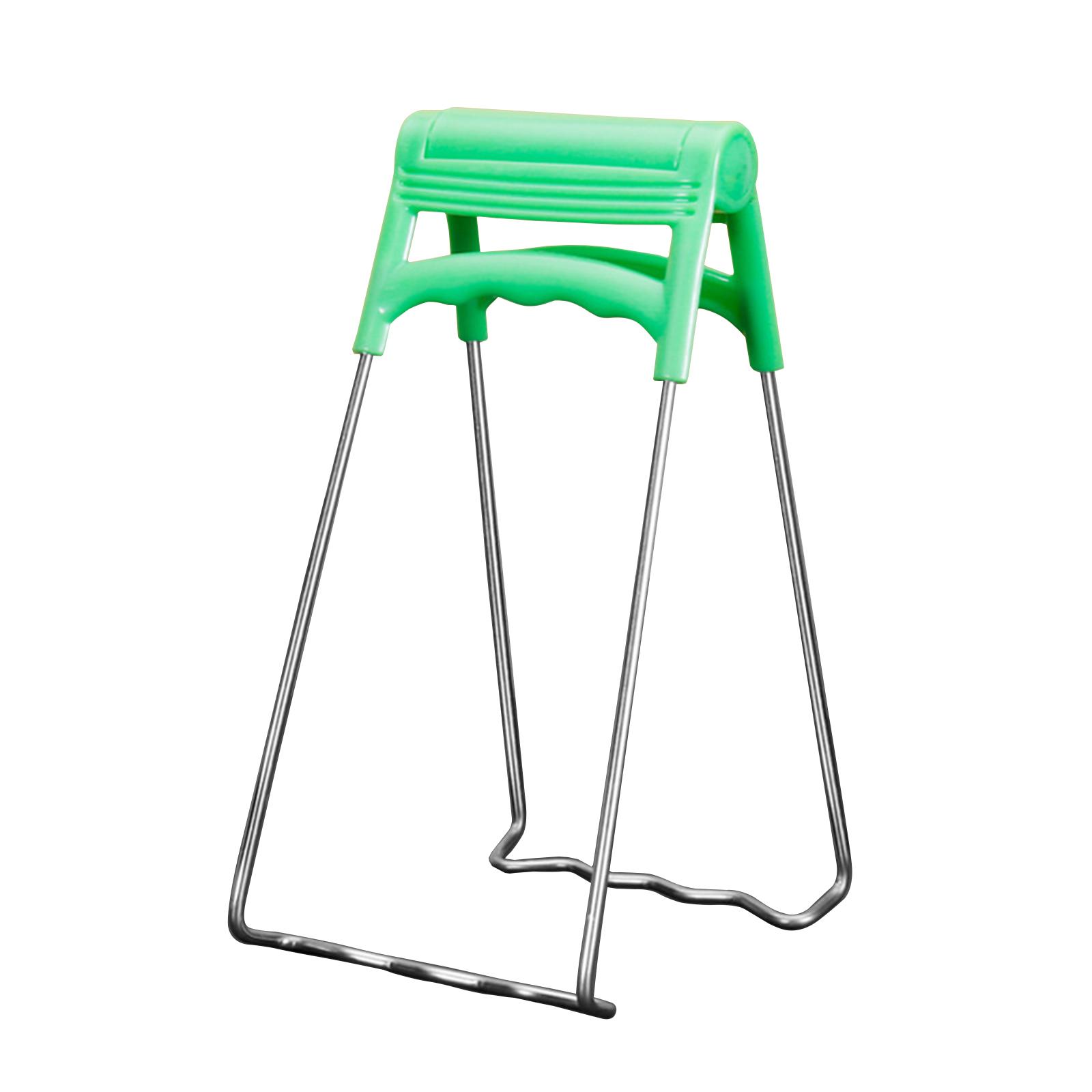 Hot Plate Gripper Bowl Clip Hot Dish Plate Lifter Pan Dish Gripper Clamp Kitchen Folding Hot Dish grün