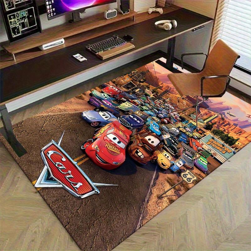 1 Stück,Autos Filmplakat Teppich - Pixar Autos Zimmerdeko,Perfektes Geschenk für Autoenthusiasten - Lebendige Farben & Weiches Material,Leicht zu reinigenH042 150cm by 200cm