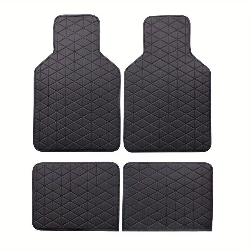 Universelle Auto-Fußmatten sind geeignet für Auto-Teppich-Quilting-Shows. Universelle Fußmatten für Rechtslenker Big Head four-piece set