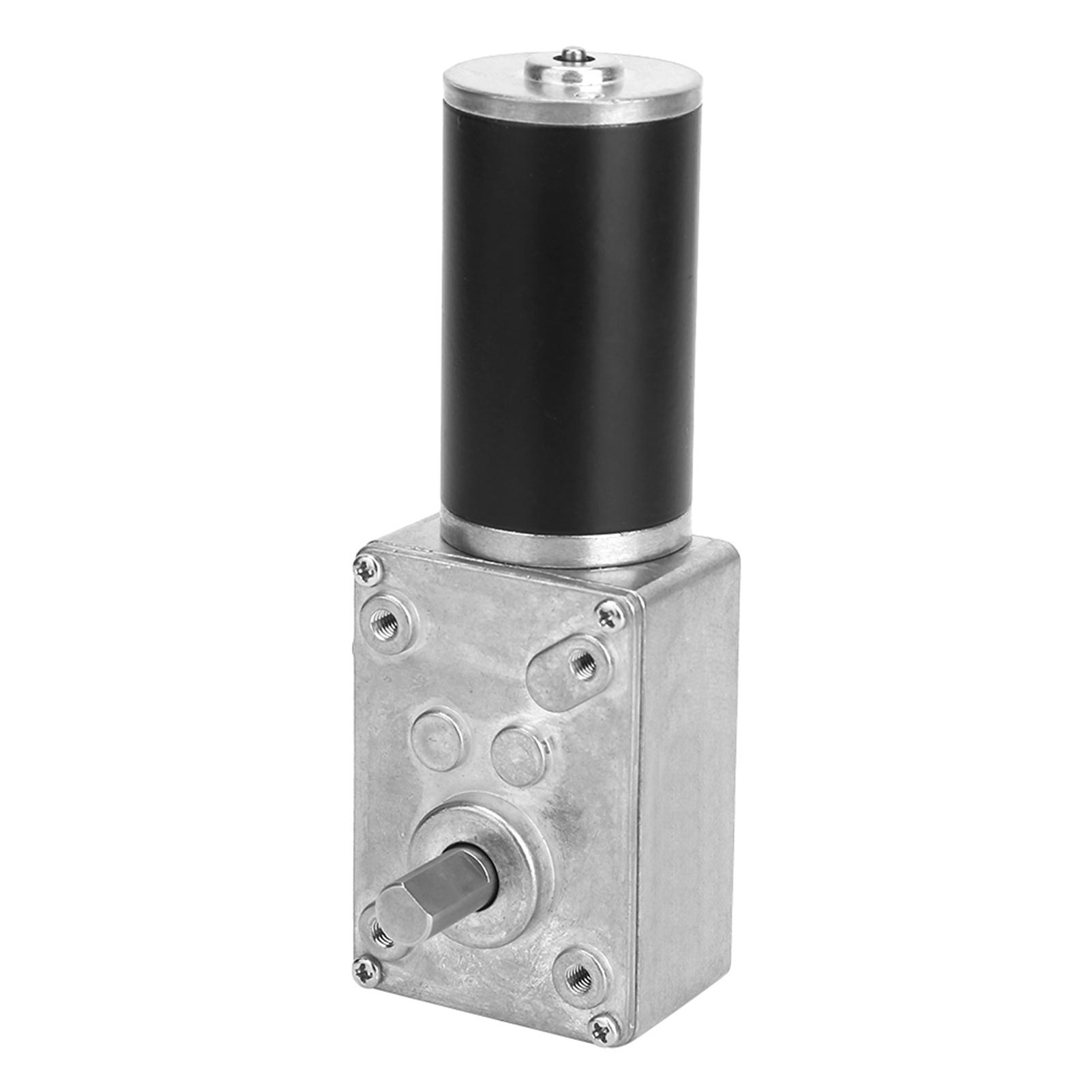 Geschwindigkeit Reduzieren Elektrische Getriebe Motor Reversible Schneckengetriebe Motor 8mm Welle 12V(12 V, 20 U/min)