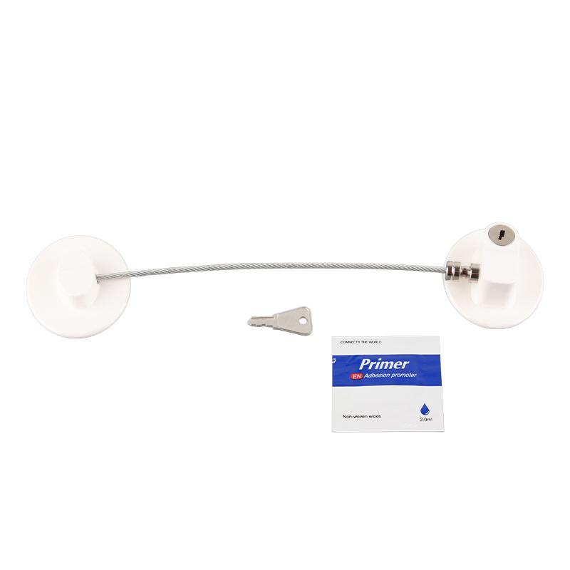 Kühlschrank Schloss Kombinationsdesign Starkes Metall ABS Multifunktions Gefrierschrank Schloss für Schrank Fenster FQ3