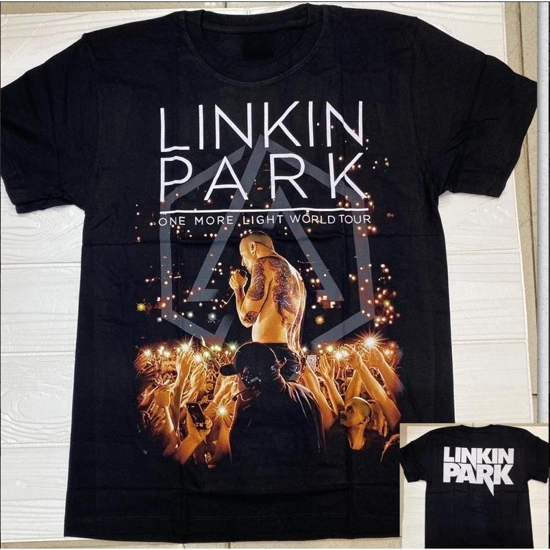 2026 Sommer Neues Herren T-Shirt Rock Linkin Park Geburtstag T-Shirt Unisex T-Shirt Mode Baumwolle Kurzarm Oberteil T-Shirt S weiß