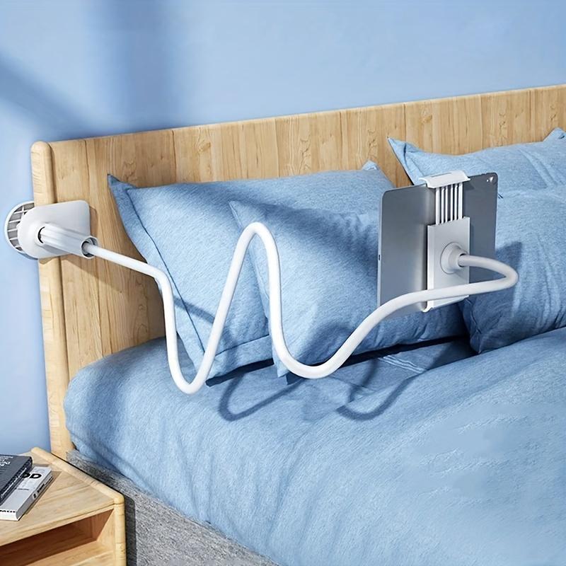 360 Grad drehbarer Handyhalter-Ständer Faulenzer-Halter Handy-Klemmen Tablet Nachttischhalter Bett Faulenzer-Halter 120cm Tablet Holded weiß
