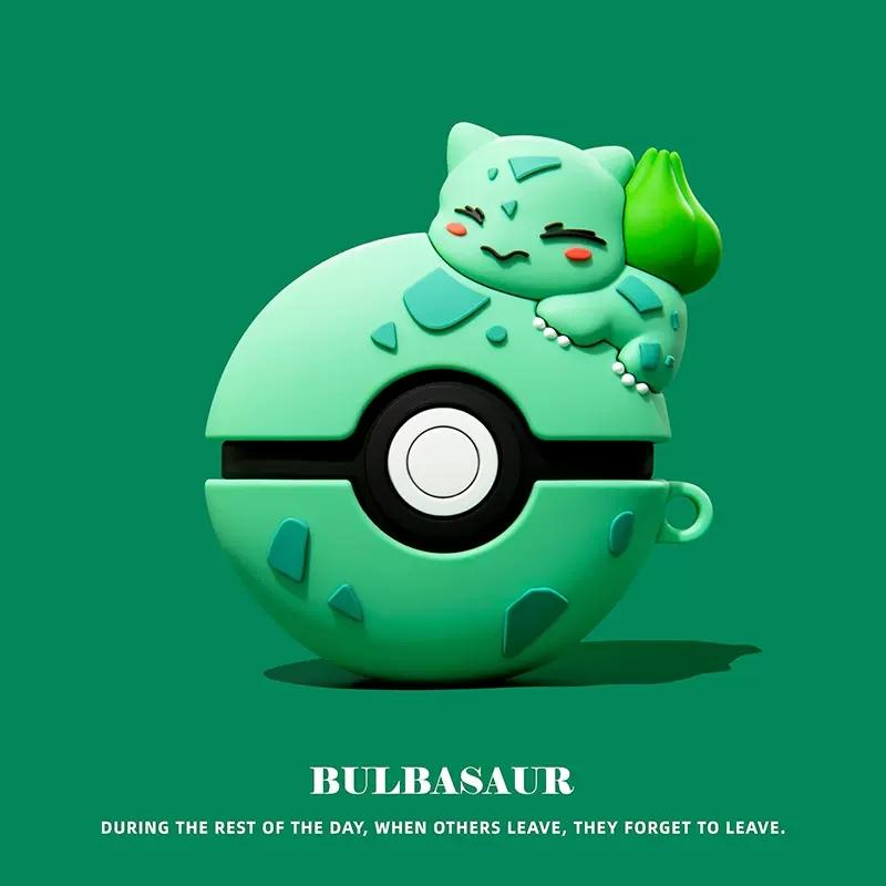 Für Airpods 1 2 3 4 Pro Pro 2 Hülle Niedliche Cartoon Pokeball Silikon Kopfhörerhülle Zubehör Abdeckung For Airpods 3rd