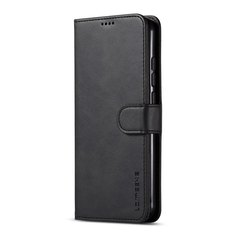 Hülle für Redmi Note 8T Hülle Leder Vintage Handyhüllen für Xiaomi Redmi Note 8T Note8T Hüllen Flip Wallet Cover für Redmi Note 8T Redmi Note 8T schwarz
