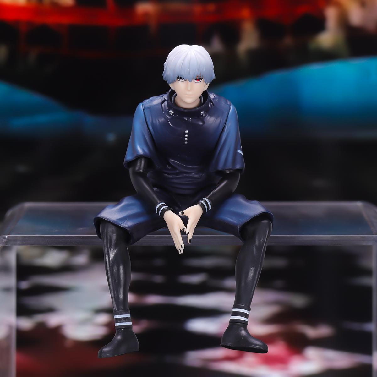 Perfekte Kaneki Ken Action Anime Figur Sammlerstück Figuren Display-Stücke Anime Figuren Weihnachtsgeschenke Perfektes Geschenk weiß