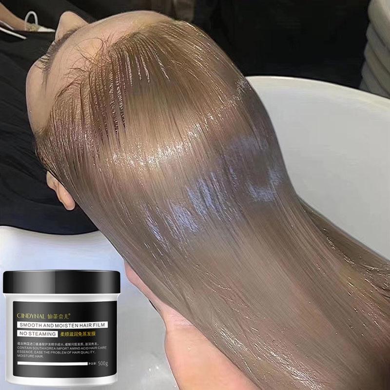 Haarglättungscreme, Haarreparatur auf Salonniveau, Keratin-Haarbehandlung, Haarcreme, 500 g, nährt das Haar, repariert geschädigtes Haar und reduziert Haarausfall