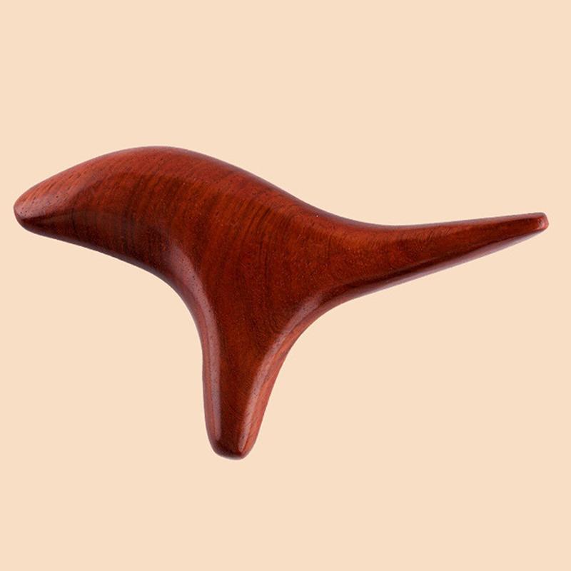 Holz Triggerpunkt Massage Gua Sha Werkzeuge Professionelle Lymphdrainage Werkzeuge rot