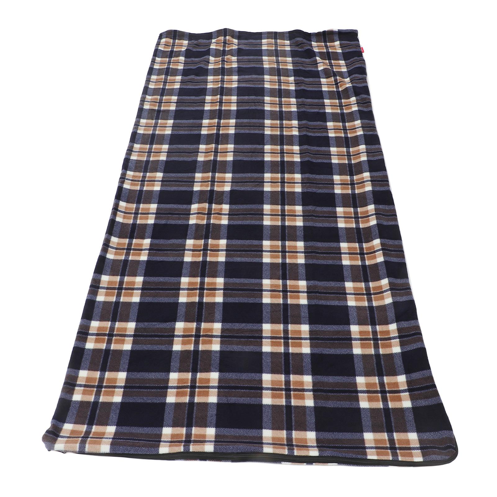 Fleece Schlafsack Tragbar Reise Warmer Schlafsack für Erwachsene Outdoor Camping Wandern Klettern