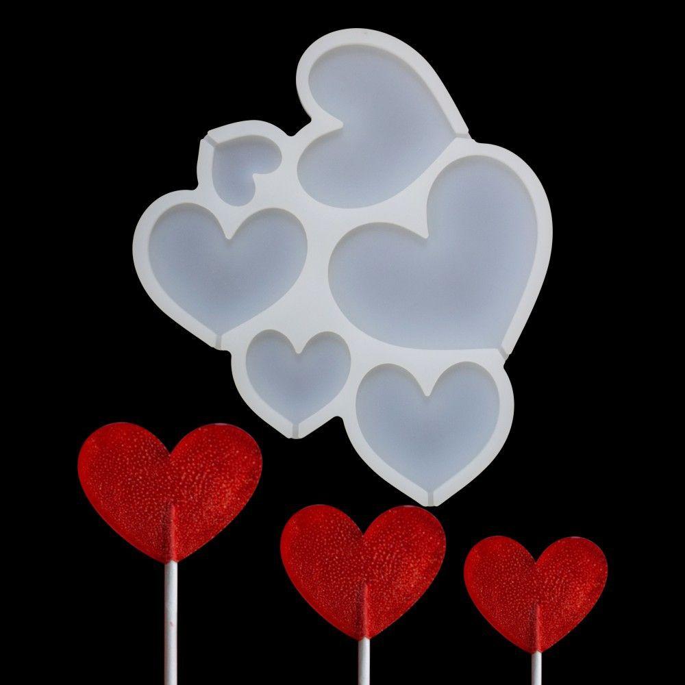 DIY Schokoladenform Silikon Kuchenformen Backzubehör Süßigkeitenform Kuchendekorationswerkzeug Style 3