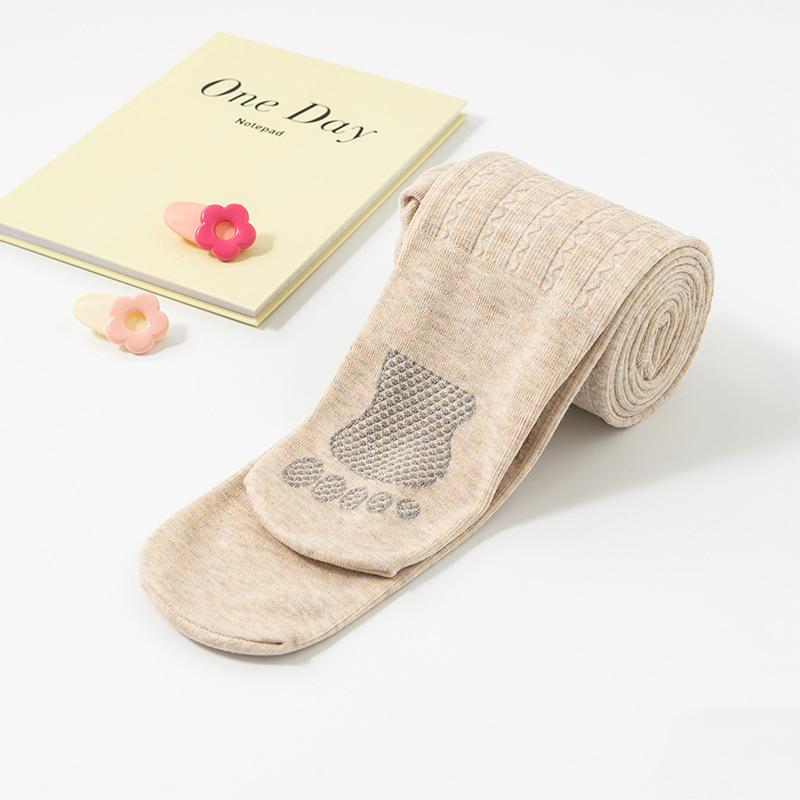 Mädchen Samt Leggings Frühling Herbst Strumpfhosen für Kinder Warme Mädchen Strumpfhosen Kinder Pantys Baby Unterwäsche Kleidung XL 7-9Y beige