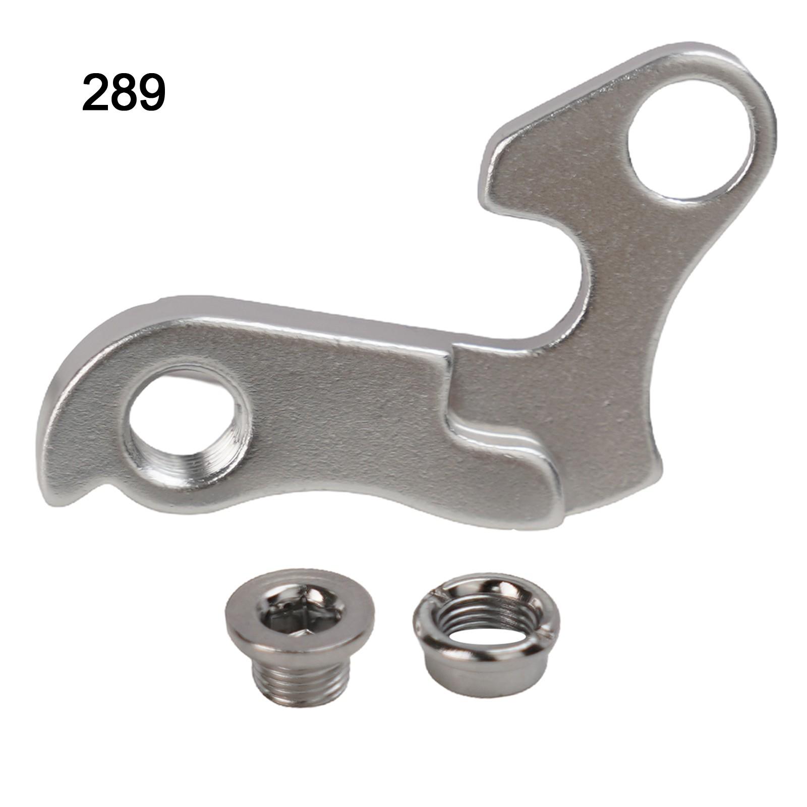 Fahrrad-Umwerfer-Aufhänger-Haken, hinten, für Mech, Fahrradzubehör, Schwarz, Silber 289