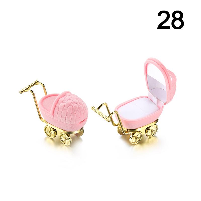 Schöne samt Schmuck Box Container Hochzeit Ring Box für Ohrringe Halskette Armband Display Geschenk Box Halter