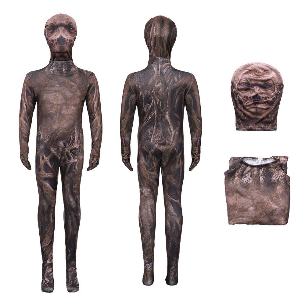 Halloween Stranger Things Stranger Things 5 Cosplay Kostüm Cosplay Bühnenkostüm A children 130 black