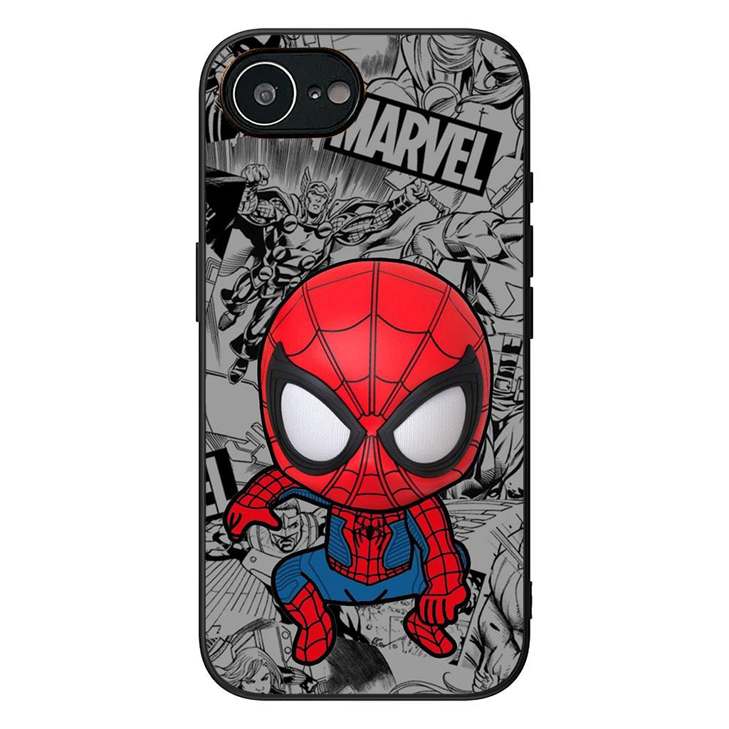 Spider Marvel Man Spiderman Hülle Handyhülle für Samsung Galaxy S22 S21 S20 Fe Ultra S9 Plus + A13 A22 M21 M31 M55 M15 Hülle Galaxy S21 FE 5G