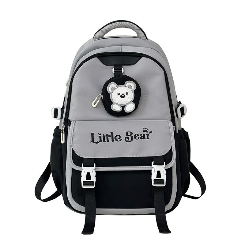 Rucksack Akademie-Stil Mädchen Schultasche Koreanische Version Retro Junior und Senior High School Schultasche Große Kapazität Reise-Rucksack