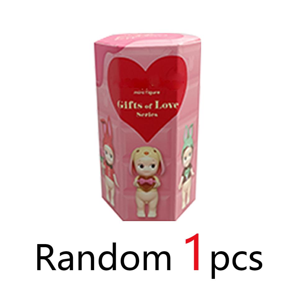 Anime Liebe Engel Geschenk Serie Blind Box Engel Puppe Niedlich PVC Handgemacht Büro Dekoration Schmuckstück Valentinstagsgeschenk