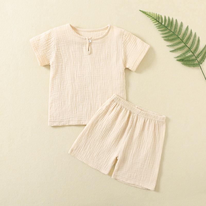 Baumwolle Baby Sets Freizeit Sport Mädchen Jungen T-shirt + Shorts Sets Kleinkind Kleidung Baby Junge Mädchen Kleidung 80 weiß