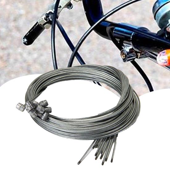 10 Stücke 1,75 Mt MTB Fahrrad Rennrad Fahrrad Bremsleitung Fahrrad Geschwindigkeitslinie Fixed Gear Shifter Getriebe Bremskabel Sets Kern Innendraht