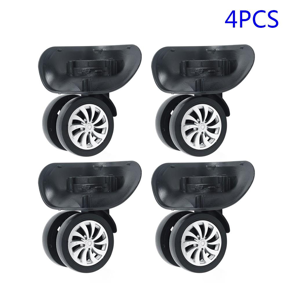 Ersatz 4 * Universal Swivel Gepäck Rollen Räder Set Für Reise Koffer
