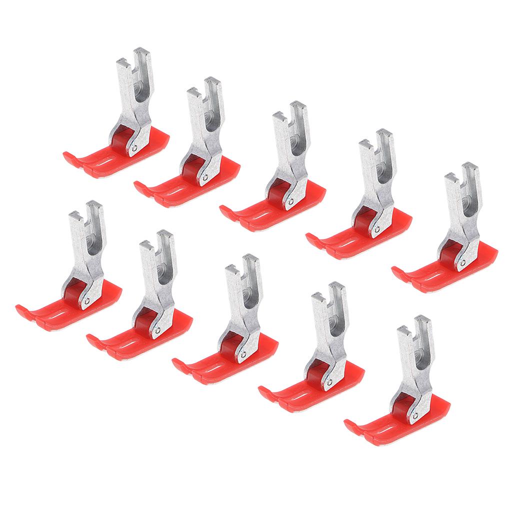 Kunststoff-Nähfuß für Industrail-Nähmaschine Easy Red as described rot