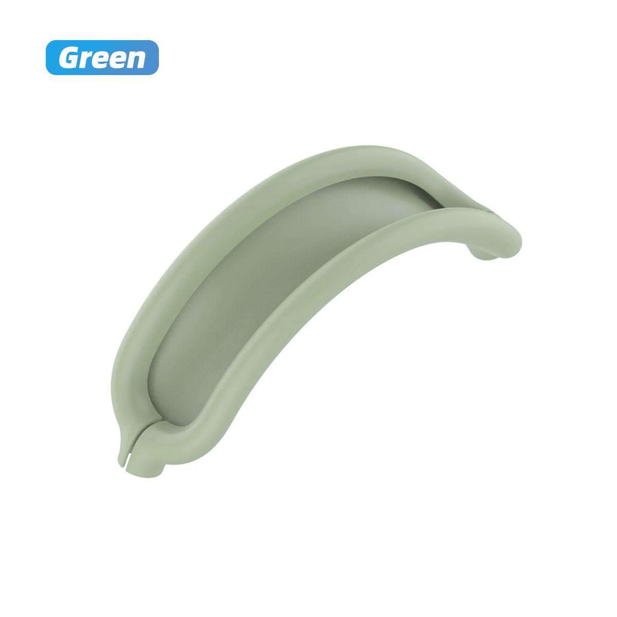Fonken Silikon-Kopfband-Abdeckung, Kopfhörer-Schutzhülle für AirPods Max-Kopfhörer, neues waschbares Kopfhörer-Zubehör 1PC Headband Cover grün