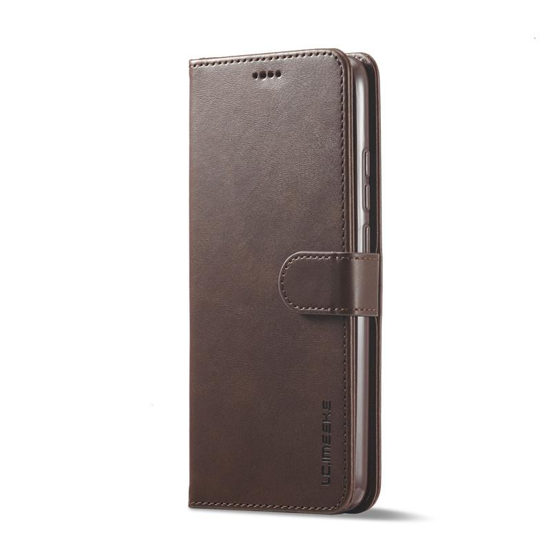Hülle für Redmi 9C Hülle Leder Vintage Handyhüllen für Hoesje Redmi 9C Hülle Flip Magnetic Wallet Cover für Xiaomi Redmi 9C Hülle Redmi 9C dunkelbraune