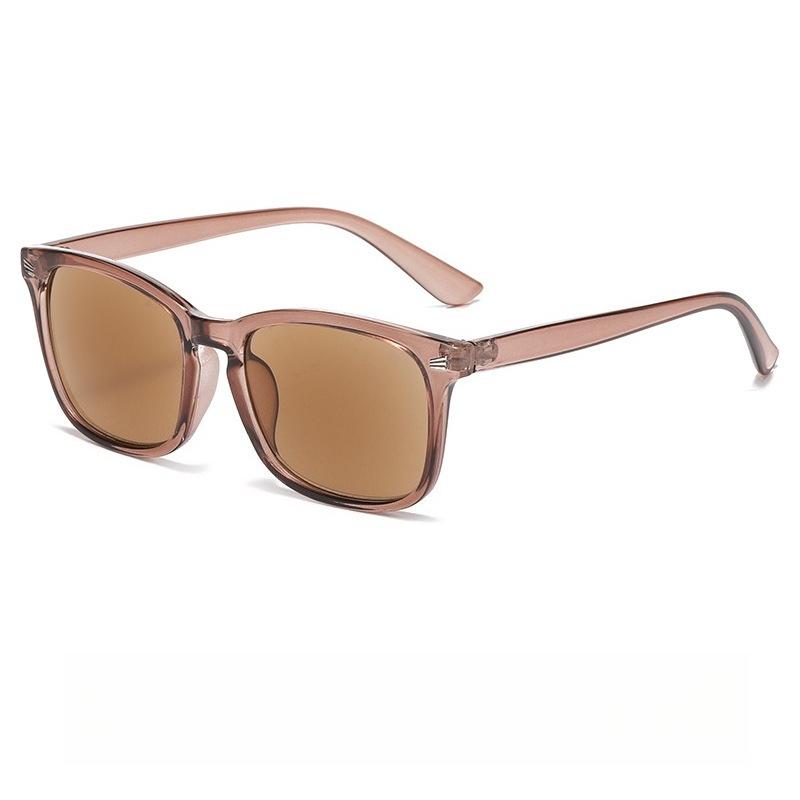 Neue Lesebrille mit großem Rahmen Unisex High-Definition Komfort Lesebrille mit Plus-Dioptrien 0 bis +4,0 +3.5 beige