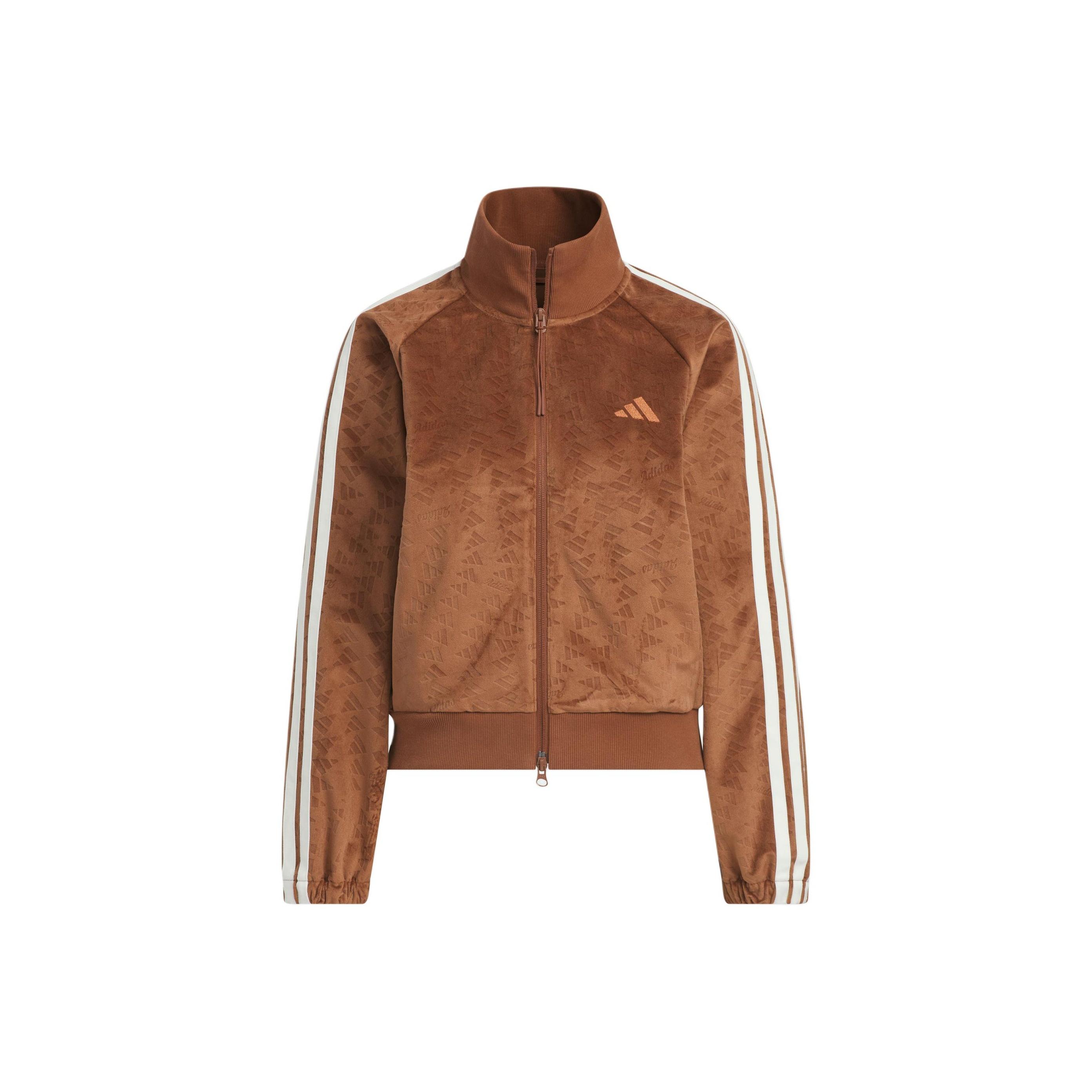 Adidas FW25 Story Samt Mode Sportlich Lässige Kurze Jacke Damen Jacken KC0175 XS