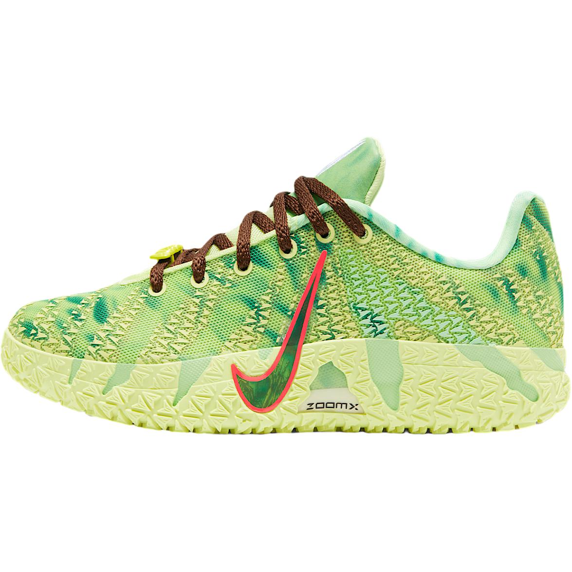Nike Ja 3 GS Spooky Season Kinder-Sneaker Grün Light-Lemon-Twist Hanf IM8683-700 40 beige