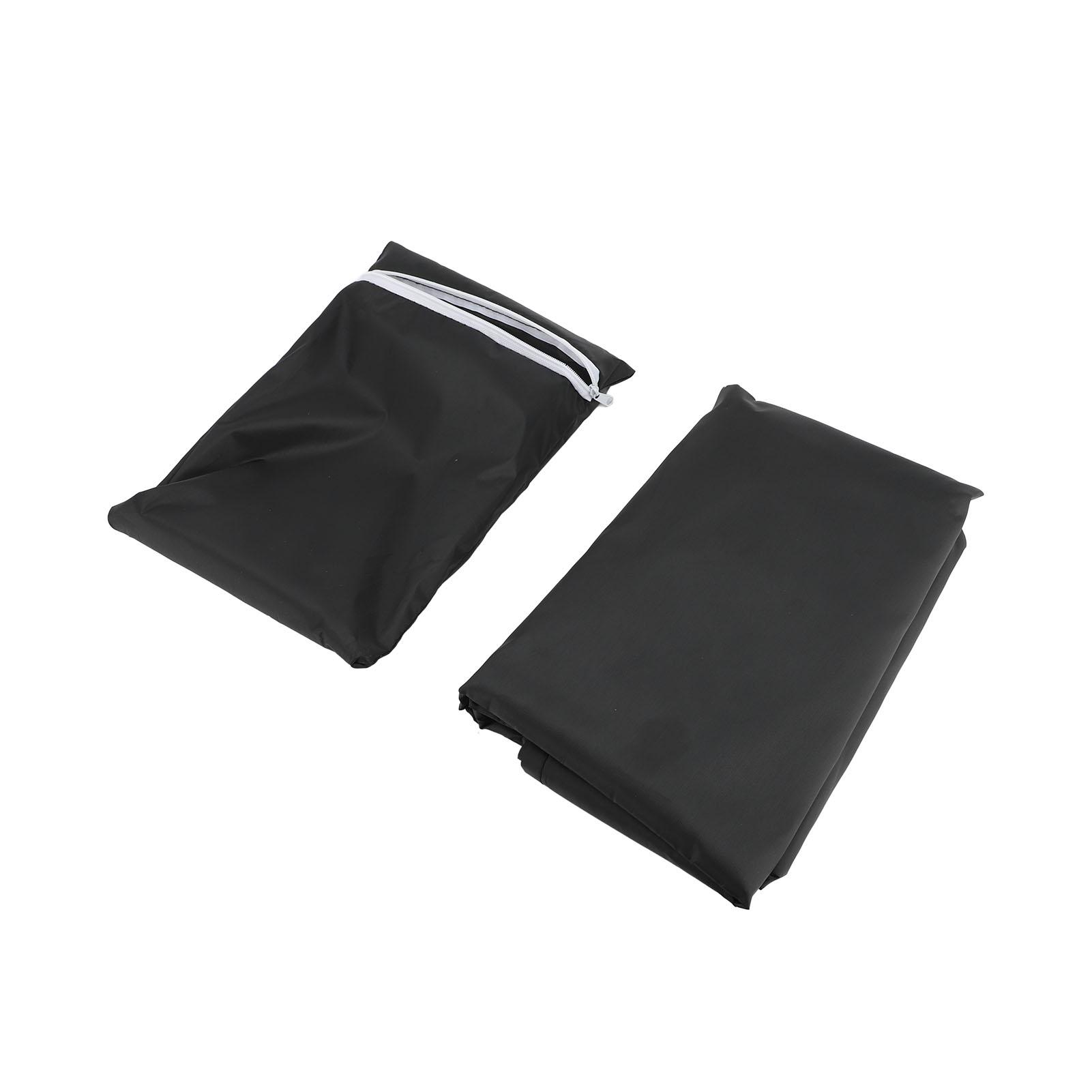 Hundebox Abdeckung Wasserabweisendes Oxford-Gewebe Winddicht Haustierkäfigabdeckung Sicher Schützend Schwarz 42in 36 inch