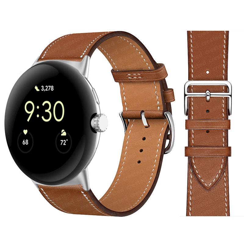 Uhrenarmband Lederband für Google Pixel Watch Band 2 Armband Correa Armband Smartwatch Gürtel Armband Google Pixel Watch Armband Zubehör for pixel watch band