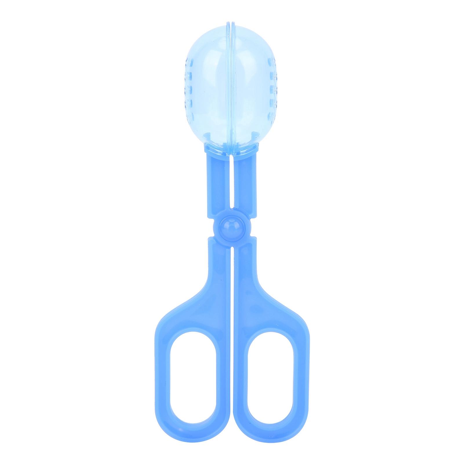 Fütterungs- und Reinigungswerkzeug für Reptilien, Amphibien-Terrarium, Fütterungsklemme für Spinnengrillen (blau)