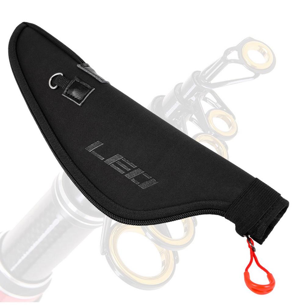 EVA Angelrute Schutzhülle Fall Hülse für Angelrute Spitze Guide Ringe schwarz