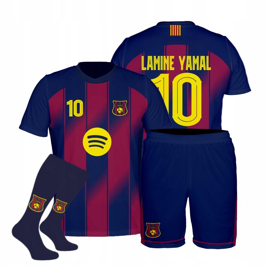 LAMINE YAMAL Fußballtrikot Barcelona Komplett TRIKOT HOSE STUTZSTRUMPFHOSEN LAMINE YAMAL Fußballtrikot Barcelona Komplett TRIKOT HOSE STUTZSTRUMPFHOSEN 122