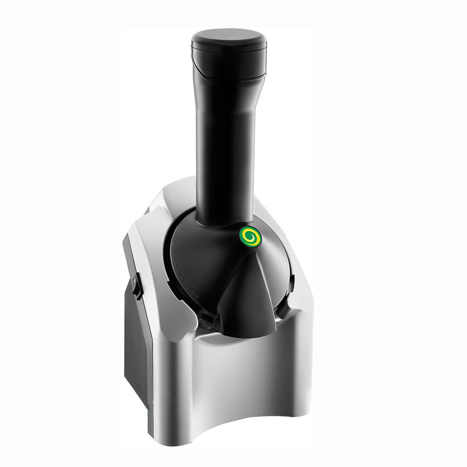 200W Haushalts-Eismaschine Frucht-Softeisbereiter Energiesparende Elektronische Eismaschine Für Gefrorene Frucht-Desserts silver EU plug 220V#1