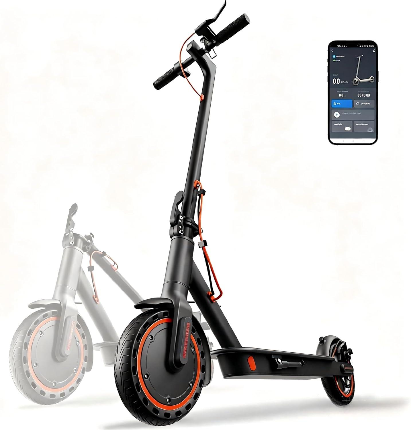 Ultraleichter Elektroroller für Erwachsene, 30-35 km Reichweite, 8,5 faltbarer E-Scooter, 350W Motor, 3 Geschwindigkeitsmodi, TODIMART T3 für Erwachsene und Jugendliche, Intelligente App T3-30KM