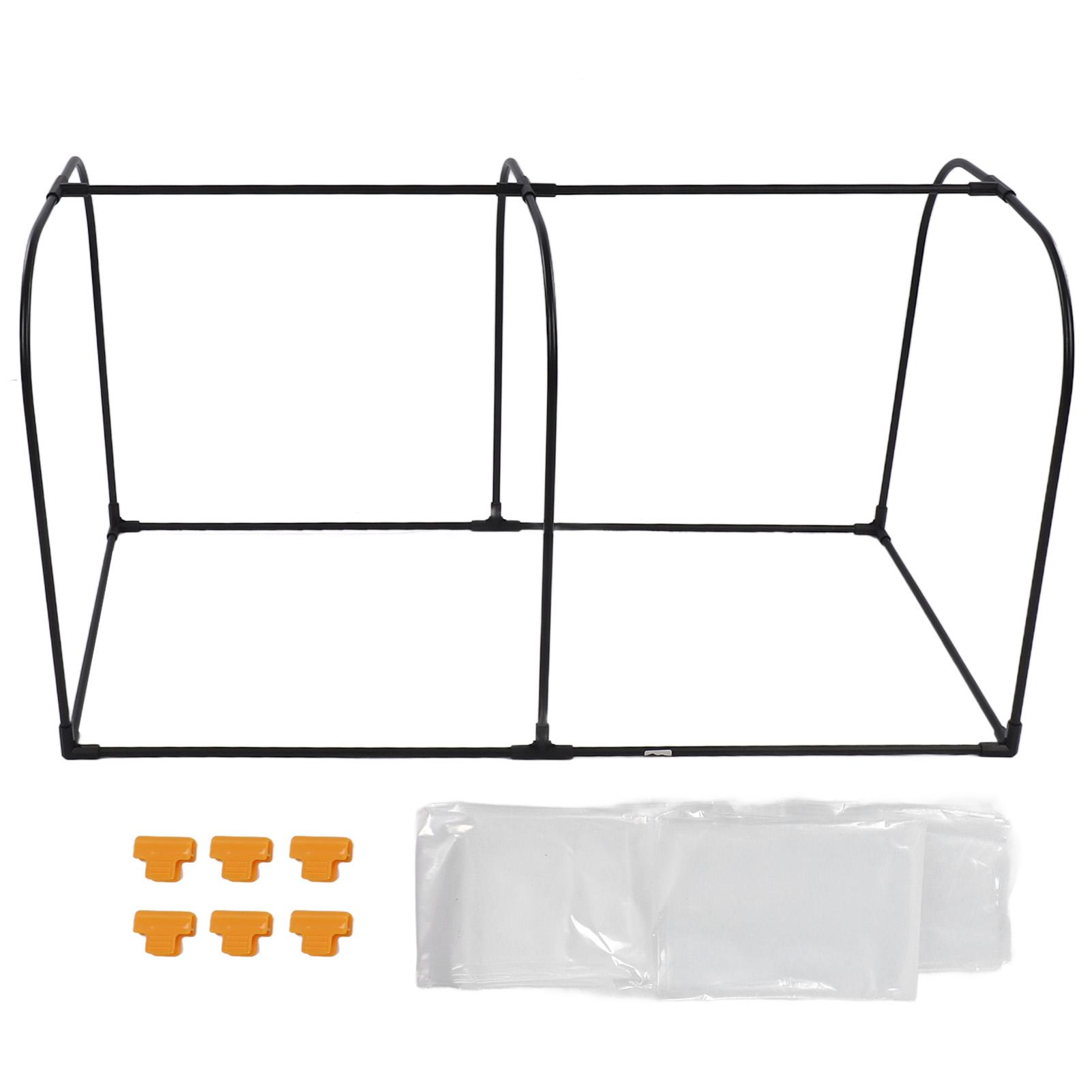 100 x50x55cm Klar Kunststoff Gewächshaus Film Winter Erwärmung Garten Gewächshaus Anlage Schutzhülle