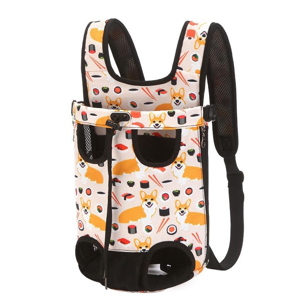 Haustier Katze Tragetasche Träger Für Hunde Rucksack Out Doppelte Schulter Tragbare Reise Rucksack Outdoor Hund Tragetasche Reise Set S-in 2.5kg