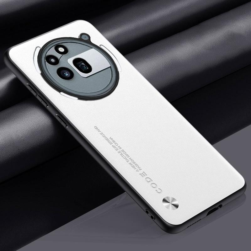 Für Nichts Telefon (3a) Pro 5G Hülle Silikon Stoßfest Handyhüllen Rückseite für Nothing Phone (3a) Pro Capa Bumper Hüllen weiß