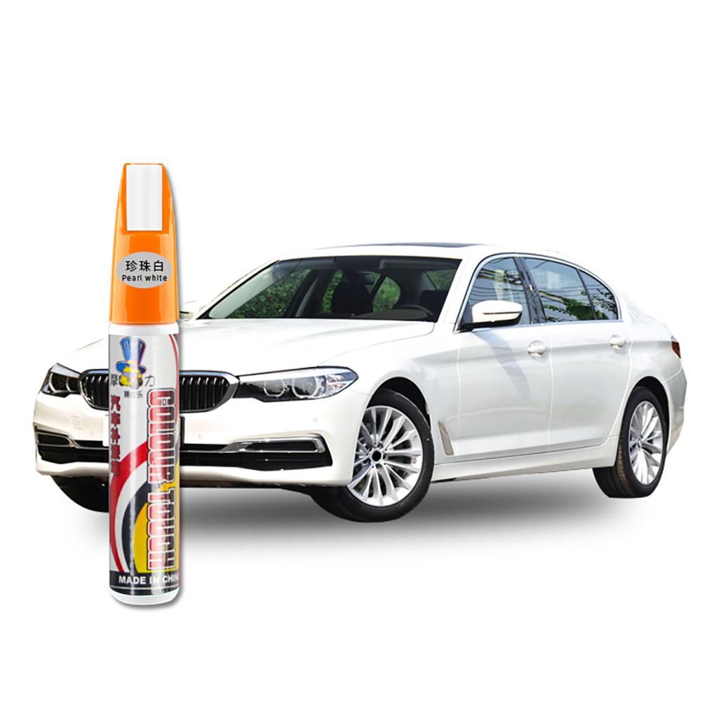 Lackstift zur Autokratzer-Reparatur, Auto-Graffiti-Reparatur, Lackpinsel-Reparatur, mehrere Farben erhältlich, Lackreparaturstift zum Abdecken von Kratzerzubehör perlmutt weiß