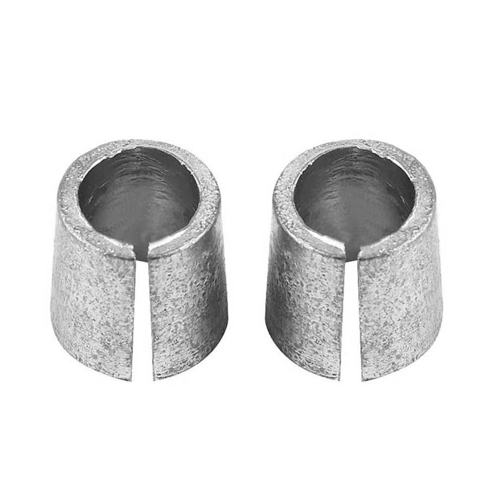 2 Stück Autobatterie Polklemmenhülsen Adapter Blei Positiv & Negativ Buchsen